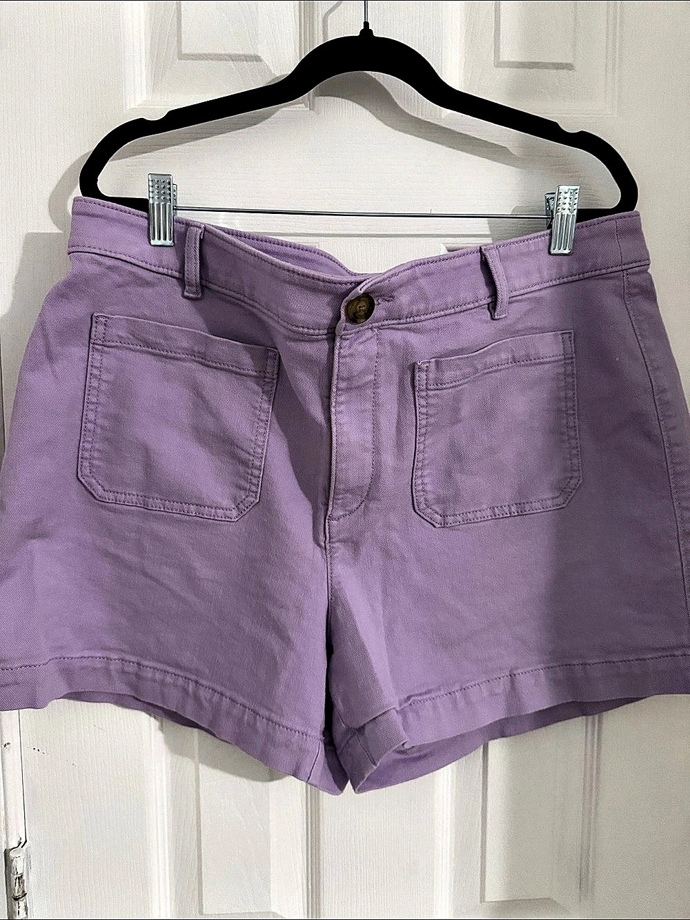 LOFT The Palmer Short Lilac Size 14